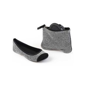 Sidekicks Energy Foldable Flats In Silver